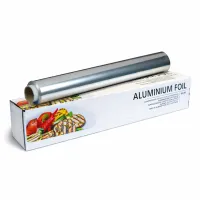 Aluminum Foil in Cutter Box 45cm x 150m 18 Micron - 1 pc/ds.