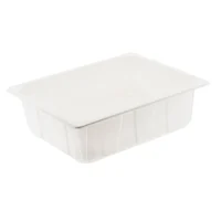 Gastro Half PP Thermoform 325/100mm White- 100 pcs/box
