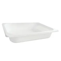 Food Tray PP 1/2 G IM White 60mm - 100pcs/ds.