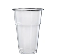 Plastic Beer Cup Petty® (rPET) 200cc (250cc max) - engraving - 1,000 pcs/box.