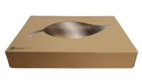 Bio Catering Box Medium Kraft (18 in) - 50 pcs/box