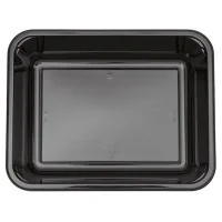 Meal Tray CPET 227/50 1C Black - 306 pcs/box