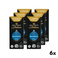 Decaffeinated Coffee Capsules - Gran Maestro Italiano 6x20pcs.