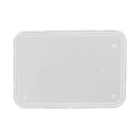 PP Microwave Container Lid - 170x115x7mm - 500 pcs/cs.