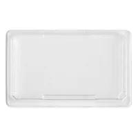 Lid Sushi Tray (rPET) 215x135mm - 280 pcs/cs.