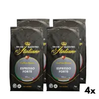 Coffee Beans Espresso Forte - Gran Maestro Italiano 4x1kg