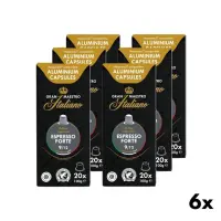 Espresso Forte Coffee Capsules - Gran Maestro Italiano 6x20ct.