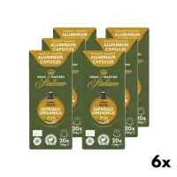 Coffee Capsules Espresso Organica - Gran Maestro Italiano 6x20pcs.