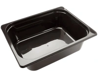 Gastro Half PP Injection Mold 325/80mm Black - 90 pcs/ds.
