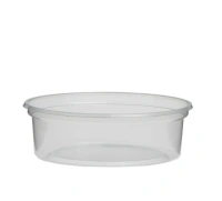 PP Container Round 101mm - Capacity: 125cc - 1,000 pcs/cs.