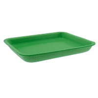 Foam Tray 225x175x27mm Green 3S/EPS - 340 pcs.