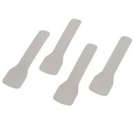 White Paper Ice Cream Spoon 95mm - 2,000 pcs/box