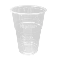 Sustainable Plastic Beer Glass - Jupiler - PET360® 250cc (300cc max) - 1,250 pcs/box
