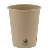 Paper Cups 200cc (8oz) ZeroTree – Bamboo Drinking Cups – 1,000 pcs/ctn.
