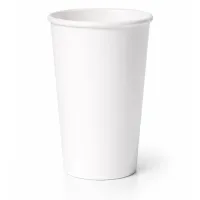 White Paper Coffee Cup To Go 400cc/16oz - 1,000 pcs/box.
