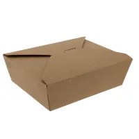 Kraft Meal Box 168x136x50mm - 200 pcs/box