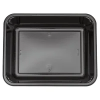 Meal Tray CPET 227/35 1C Black - 504 pcs/bx.