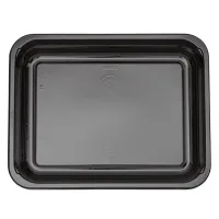Meal Tray CPET 227/30 1C Black - 450 pcs/box.