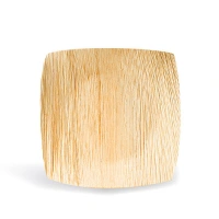 Palm Leaf Plate Square 1-compartment 20x20cm - 60 pcs/box