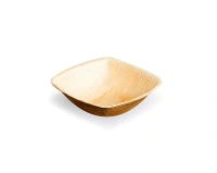 Palm Leaf Square Dish 9x9x3cm - 42 pcs/box