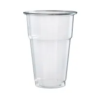 Plastic Beer Cup Petty® (rPET) 200cc (250cc max) - 1,000 pcs/box