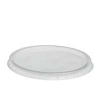 PP Lid Round Container Ø115mm Transparent - 500 pcs/box.