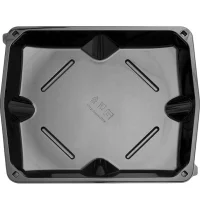 Hi-Tapas Serving Tray rPET Black 1-compartment - 100 pcs/box