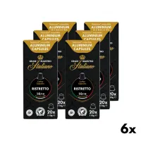 Coffee Capsules Ristretto - Gran Maestro Italiano 6x20pcs.