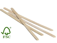 Wooden Stir Sticks FSC 140mm 12,000 pcs/box (12 dzns of 1,000 pcs)