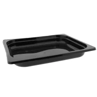 PP Plastic Container 227STR Transparent 227x178x80mm - 430 pcs/box.