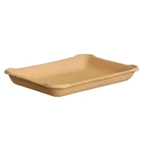 Food Tray Shopak mf Brown 180x135x20mm - 750pcs/box.