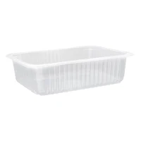 Plastic Container Transparent PP 227x178x60mm - 450pcs/ds.