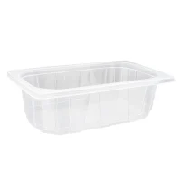 Gastro 1/4 PP Thermoform 265/80mm Transparent - 240 pcs/box