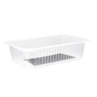 Food Tray Transparent PP 60mm - 368pcs/cs.
