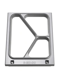 Seal Frame/Insert Ring 3-compartment CPET Tray 227x177mm