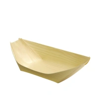Wooden Amuse Boat FSC® 140 x 77 mm - 100 pieces