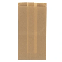 Paper Snack Bag - 2 lb - Brown - 160/105x320 mm - 10kg/box