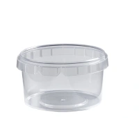 Tamper Evident Cup Ø95mm - 210ml + lid. 500/500 pcs/box.