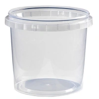 Tamper Evident Cup Ø130mm - 1.000cc + lid. - 197 pcs/box.