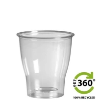Plastic Cup PET360® Pulsar Soul 200cc (250cc max) - 1,250 pcs/box.