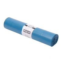 Poly-Line Blue Waste Bags LDPE - 45mu - 65/25x140cm 350 liters - 100 bags