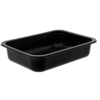 PP Menu Tray 187/50 1C Black - 624 pcs/bx.