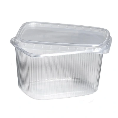 PP containers/108-300cc rectangular + lids 250/250 pcs/box.