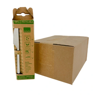Mes Leaves® (stainless steel) - Reusable - 165 mm - 120 pcs/box