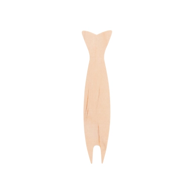 Wooden Fish Fork (FSC) 95mm - 500 pcs/box