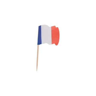 Flag Pick France Waving - 720 pcs/box