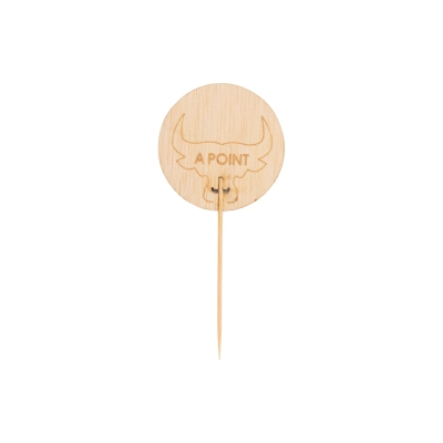 Bamboo Steak Marker à Point (Medium) - 100 pcs/box