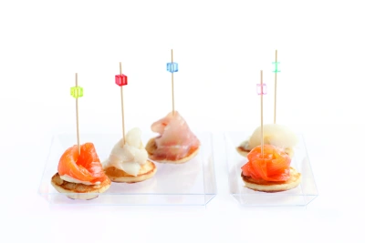 Square Bead Bamboo Skewer Assorted - 200 pcs/box