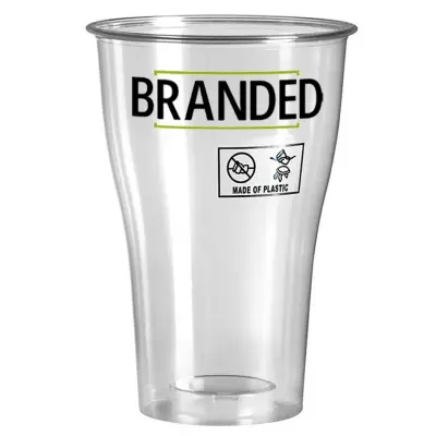 Custom Printed Plastic Cup Pulsar Soul (PET) 13.5 oz (18.6 oz max)