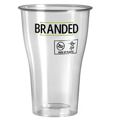 Customize Printed Plastic Cup Pulsar Soul (PET) 13.5 oz (18.6 oz max) (min. 50,000 pcs)